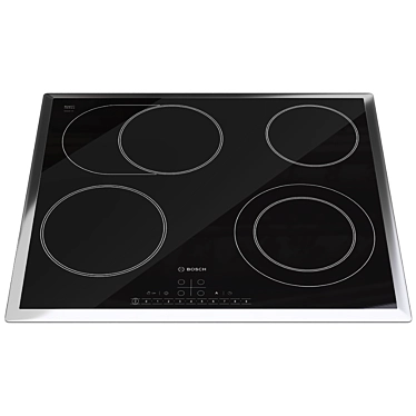 Bosch PKN645F17R Induction Cooktop 3D model image 1 