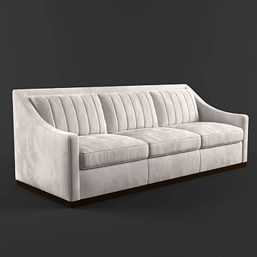 Byron Sofa: Elegant and Spacious 2350*910*960 Design 3D model image 1 