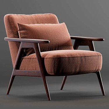 John Lewis & Partners Hendricks Accent Chair 3D model image 1 