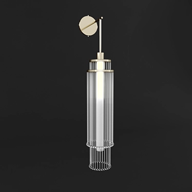 Eleganza Ballroom Wall Light 3D model image 1 