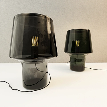 Muuto Cozy Grey Table Lamp 3D model image 1 