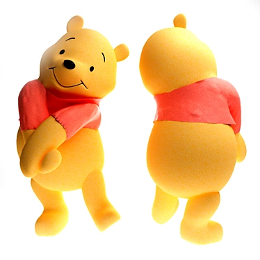 Winnie Pooh Disney Max FBX 3D model image 1 