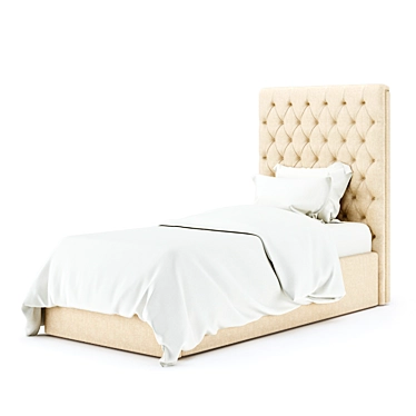 Marko Kraus Agnes Single Bed - Modern and Stylish Design 3D model image 1 