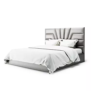 Marko Kraus Liam Bed 180: Superior Comfort and Style 3D model image 1 