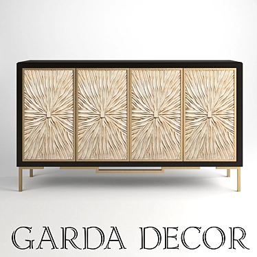 Stylish Garda Decor Dresser  3D model image 1 