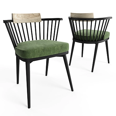 Modern Jonas Armchair 3D model image 1 