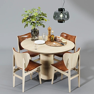 Scandinavian dining set