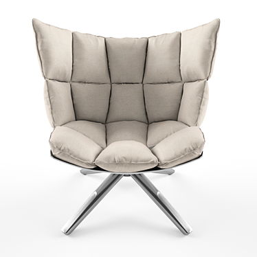 Sleek Modern Armchair: Highly Detailed & Versatile 3D model image 1 