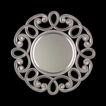 Elegant Frameless NORMA Mirror 3D model image 1 