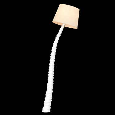 Tornado Floor Lamp: Sleek and Stylish 3D model image 1 