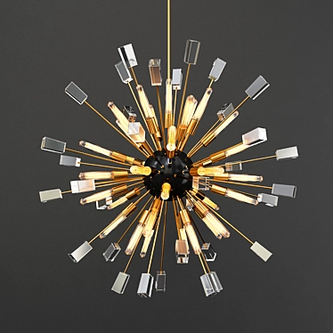 Elegant Eichholtz Chandelier 3D model image 1 