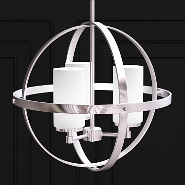 Elegant Alturas Chandelier 3D model image 1 