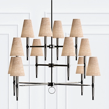Luxury Ventana Chandelier 3D model image 1 