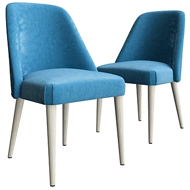 Modern GOM Chair by Crearte 3D model image 1 