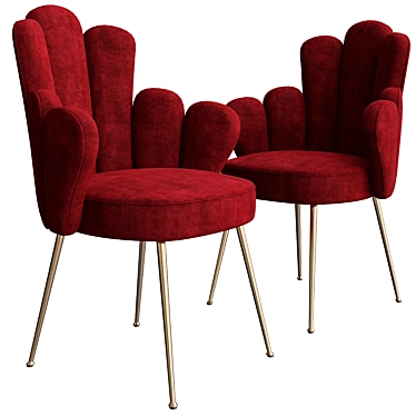 Grace Jetclass Armchair: Stylish and Comfortable 3D model image 1 