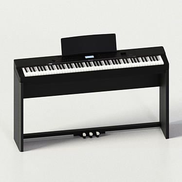 Casio PX350 Digital Piano 3D model image 1 