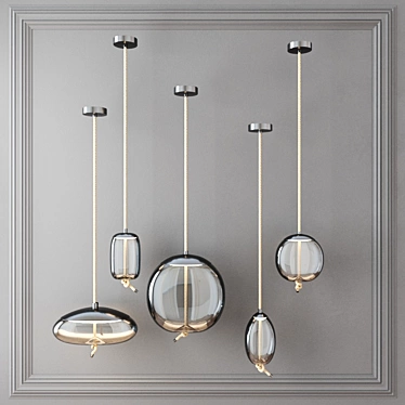 Elegant Brokis Lamp 3D model image 1 