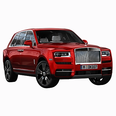 Luxury Rolls-Royce Cullinan replica 3D model image 1 