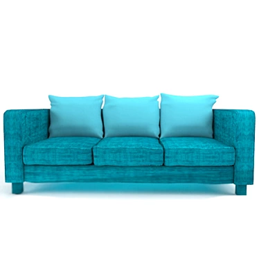 Modern Comfort: The Ultimate Sofa 3D model image 1 