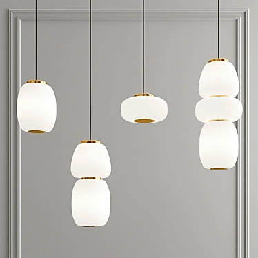 Modern Elegance: Misko Pendant Lamp 3D model image 1 