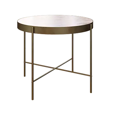 Stylish Loft Design Coffee Table 3D model image 1 