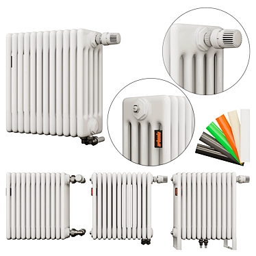 Arbonia Radiators: Efficient Heating Solution 3D model image 1 