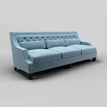 MESTRE Sofa by Fratelli Barri: Elegant and Stylish 3D model image 1 