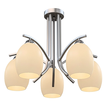 Globo Till 60214-5 Ceiling Chandelier 3D model image 1 