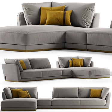 Modern Ulivisalotti Dorian Sofa 3D model image 1 