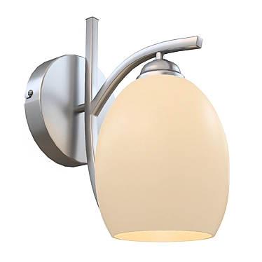Sleek Globo Till Sconce 3D model image 1 