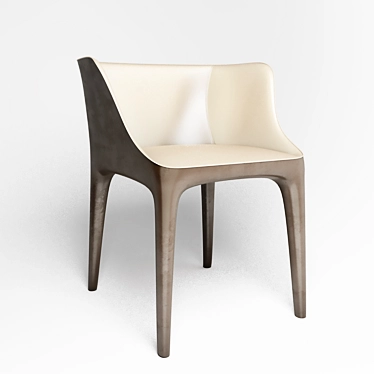 Elegant Diana Chair: Giorgetti 3D model image 1 