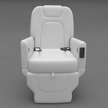 Luxury Jet Seat 3D model image 1 