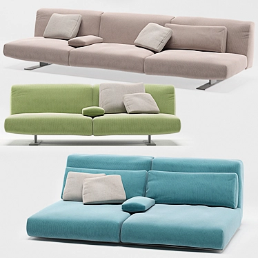 Elevate Your Space with Move Sofa - Paola Lenti 3D model image 1 