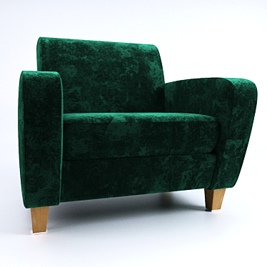 Corduroy armchair