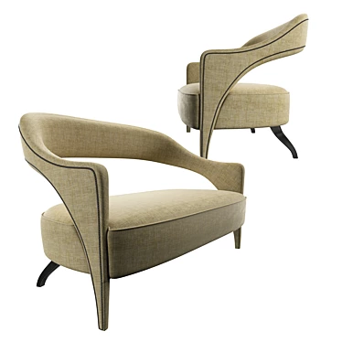 Brabbu Tellus Sofa: Strong and Contemporary Design 3D model image 1 