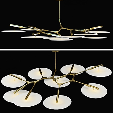 Versatile Branching Discs: 3D Model Kit 3D model image 1 