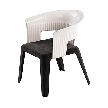 Eco Chic Chair: Madeira 3D model image 1 