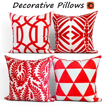 Sophisticated Pillow Set by Sophia & William 3D model image 1 