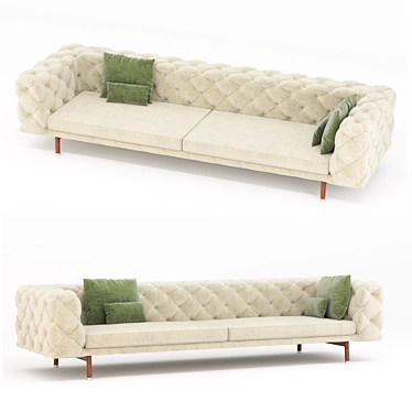 Modern and Stylish Sofa "Daniel 3D model image 1 