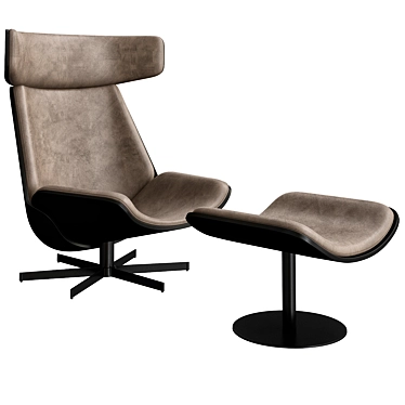 Elevate Your Comfort: Almora Armchair 3D model image 1 