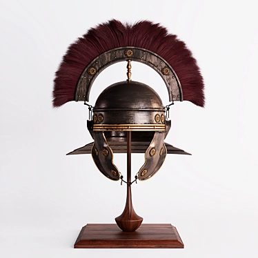 Roman Centurion Helmet 3D model image 1 