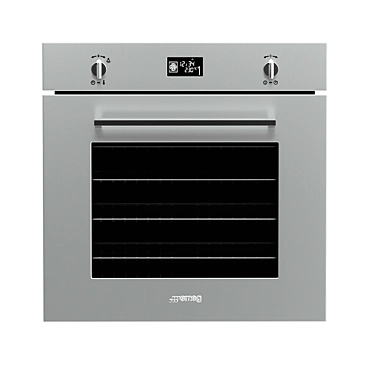 SMEG B0652187 Stainless Steel 60cm Oven 3D model image 1 