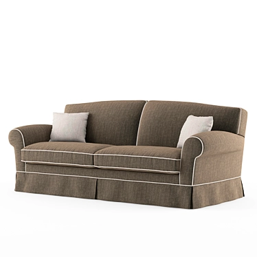 Tosconova Todi Sofa: Elegant Comfort in Your Space 3D model image 1 