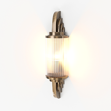 Petitot Wall Light II: Elegant and Versatile 3D model image 1 
