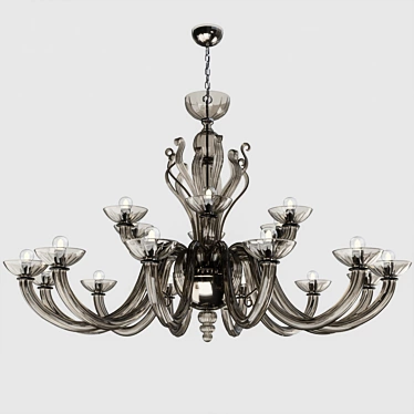 Zonca Fiore Chandelier 3D model image 1 