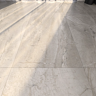 Luxury Marble Floor Tiles 3D model image 1 