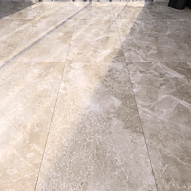 Elegant Marble Flooring: HD Textures 3D model image 1 