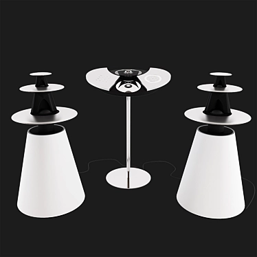 Bang & Olufsen BeoLab 5 & BeoCenter 2: Ultimate Audio-Video Set 3D model image 1 