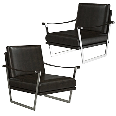 Elegant Casadesus Mark Armchair 3D model image 1 