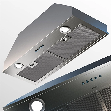 Sleek Cabinetry Hood - Asti 3D model image 1 